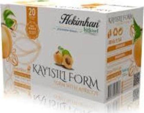 Bitkisel Kayısılı Form Çayı Süzen Poşet 20'Li