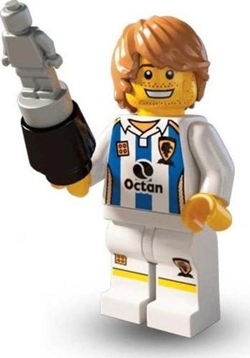 Minifigür - Seri 4 - 8804 - Soccer Player +5 Yaş (1 Parça)