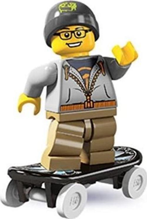 Minifigür - Seri 4 - 8804 - Street Skater +5 Yaş (1 Parça)