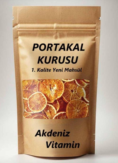 Dili Mli Portakal Kurusu Cips Portakal 100 gr