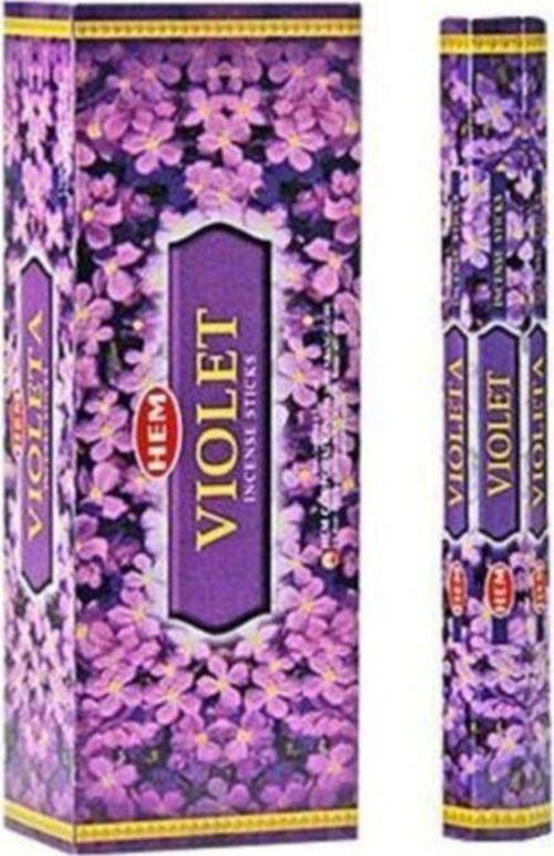 Violet Hexa (Menekşe) Kokulu 20 Çubuk Tütsü