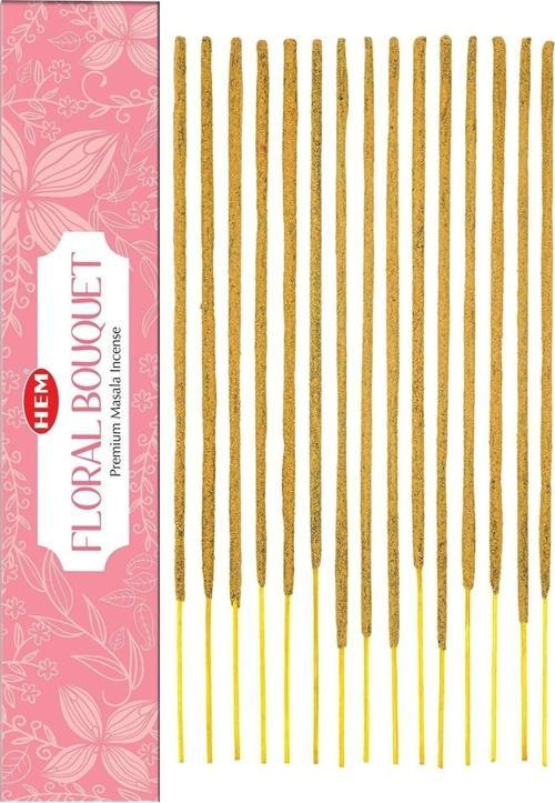Floral Bouquet Premium Masala Organik Çubuk Tütsü 15gr