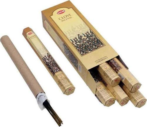 Karanfil Özlü Hexa Çubuk Tütsü (120 Çubuk)