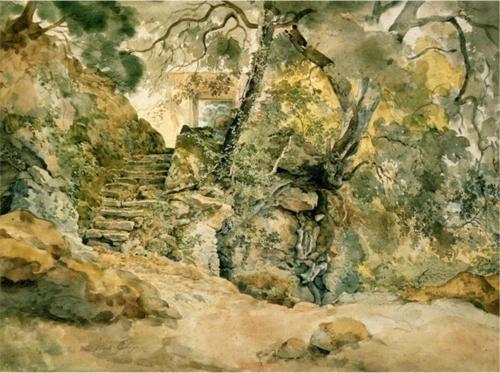 Suluboya Manzara Kanvas Tablo 100x130 cm Kb27139 100x130 cm
