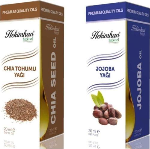 Chıa Tohumu Yağı 20 Ml Ve Jojoba Yağı 20 Ml Avantaj Paketi