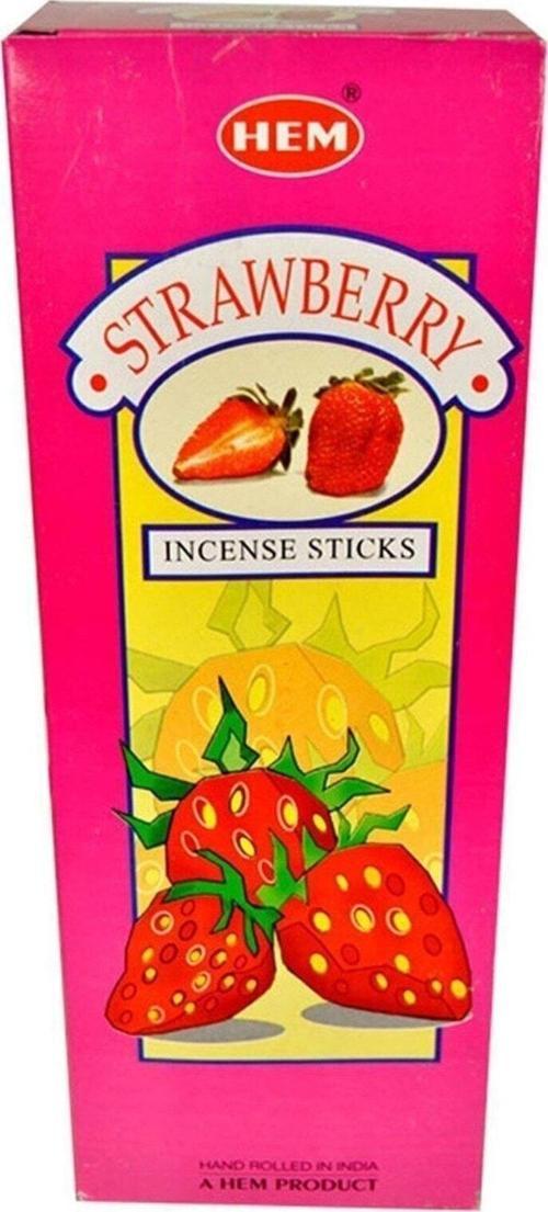 Strawberry Çubuk Tütsü 6X20 120 Adet