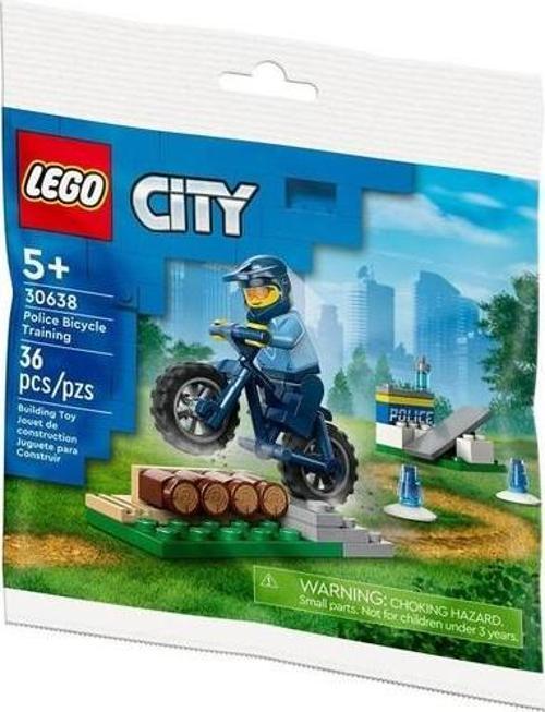 City 30638 Police Bike Training +5 Yaş (100 Parça)