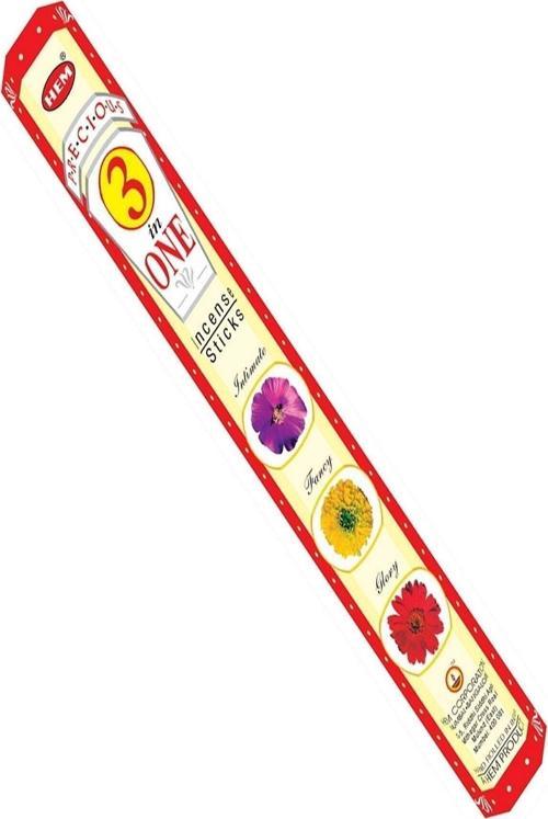 Üçü Bir Arada (3 In 1) Aromalı Çubuk Tütsü