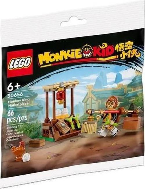 Monkie Kid 30656 Monkey King Marketplace +6 Yaş (66 Parça)