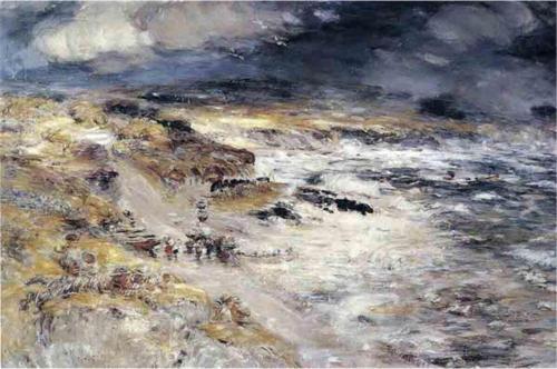 The Storm Kanvas Tablo 100x150 cm Kb22237 100x150 cm