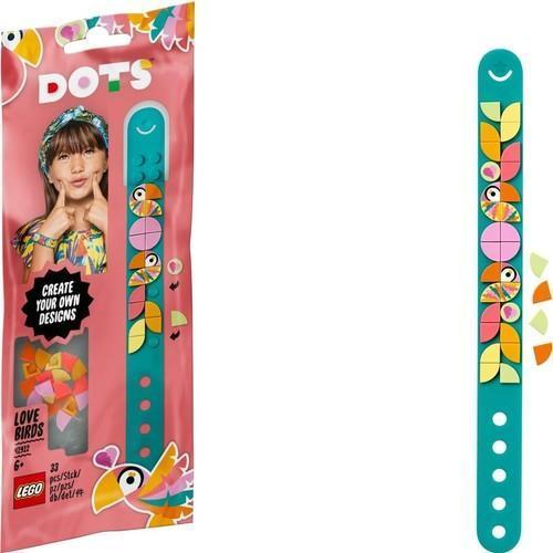 Dots Muhabbet Kuşları Bileklik 41912 - Kendin Yap Takı Seti +6 Yaş (33 Parça)