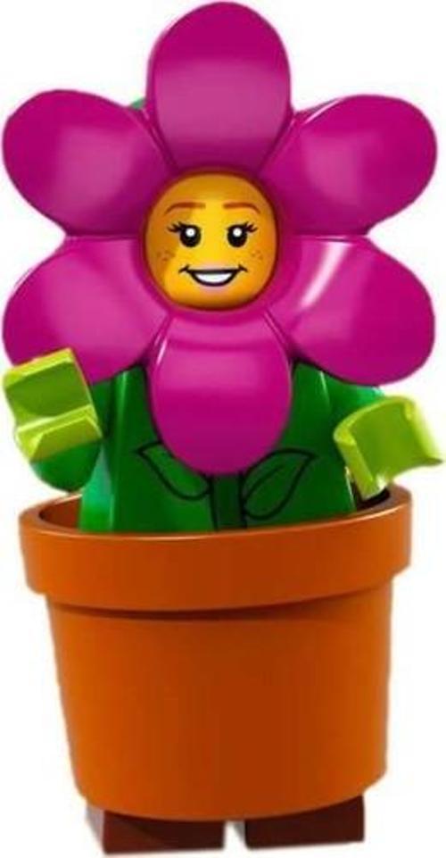 71021 Minifigure Series 18 - 14 Flower Pot Girl +5 Yaş (1 Parça)