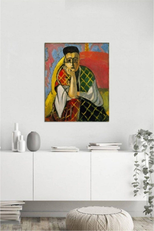 Yağlı Boya Düşünce Henri Matisse Kanvas Tablo 60x90 cm B-13-164 60x90 cm