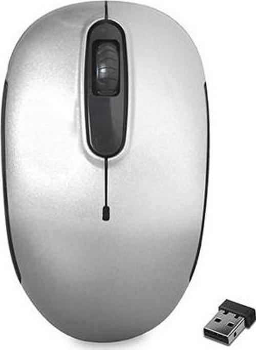 Smw-666 Gümüş Usb 2.4 Ghz Optik Kablosuz Mouse 1500Dpı