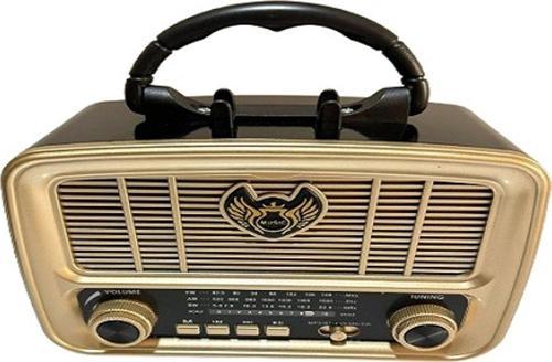 Rt-554 Bluetooth Fm-Usb-Tf-Aux Şarjlı Nostaljik Radyo