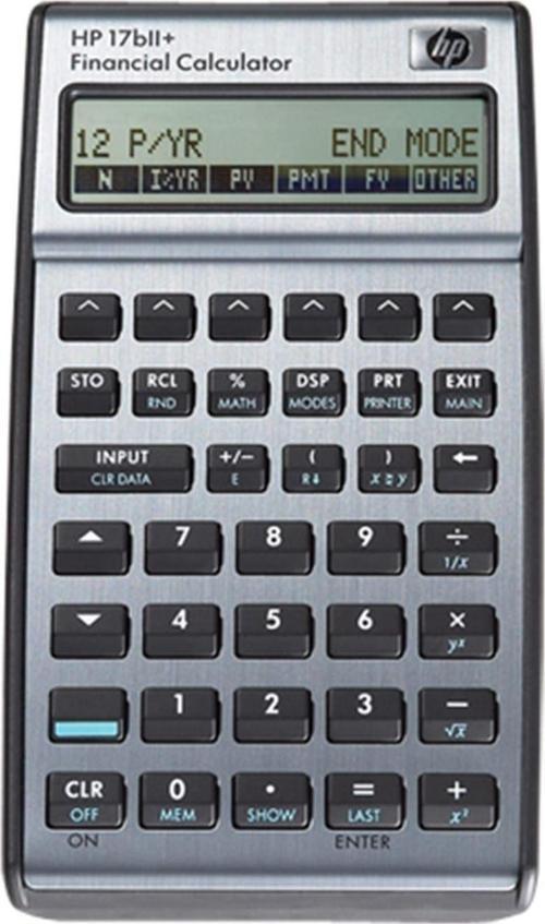17Bii+ Finansal Hesap Makinesi