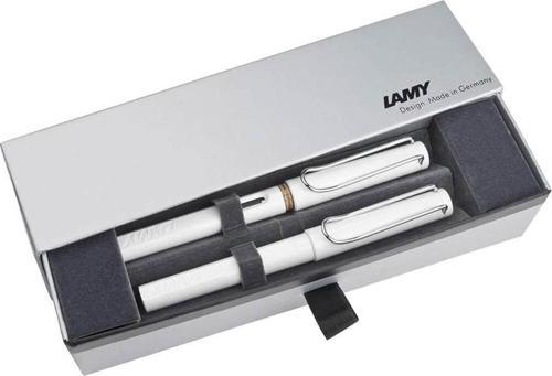 Safari Dolma Kalem - Roller Kalem Metal Kutulu Beyaz 19B-m-319b