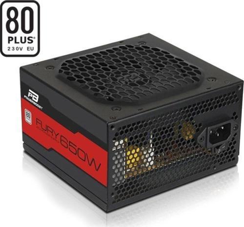 Powerboost Bst-Atx650Weu Fury 650W 80+ 12Cm Fanlı Atx Psu (Retail Box) Supply Power