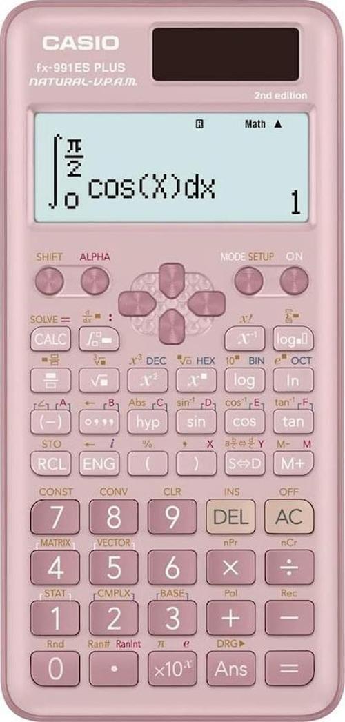 Fonksiyonlu Hesap Makinesi Pembe Fx-991Es Plus