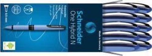 183503 Roller Kalem One Hybrid N İğne Uç 0.5 Mm Mavi Scr233 (10 Lu Kutu)