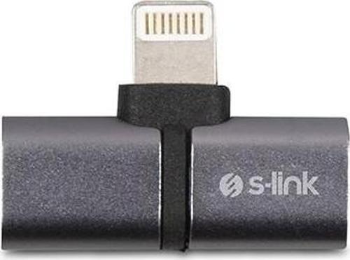 Sl-Ta30M Lightning Gümüş Metal Gövde 2 İn 1 Şarj+Kulaklık Çevirici