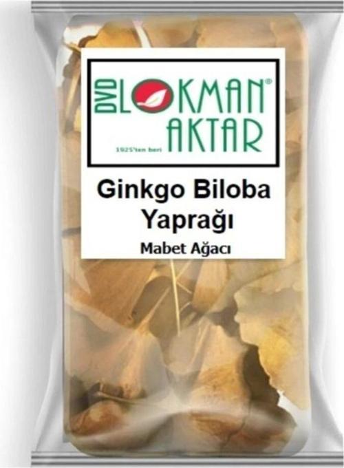 Lokman Aktar Ginkgo Biloba Yaprağı (mabet Ağacı Yaprağı) 50 Gr