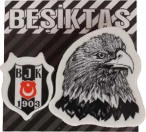 Beşiktaş 2 Li Silgi 555774 (24 Lü Paket)