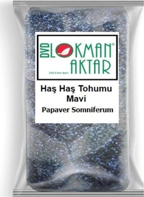 Lokman Aktar Mavi Haş Haş Haşhaş Tohumu 1 Kg