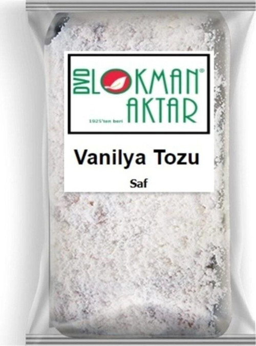 Lokman Aktar Saf Vanilya Toz 500 Gr