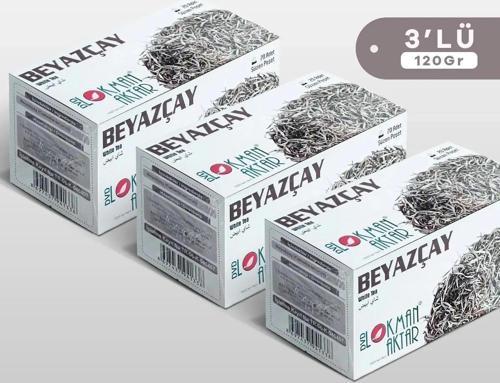 Lokman Aktar Beyaz Çay 20 'Li Süzen Poşet 3lü set