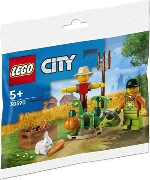 City 30590 Farm Garden & Scarecrow Polybag +5 Yaş (34 Parça)