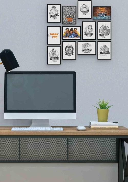Kardeş Payı 12 Parça Mdf (ahşap) Tablo Ofis Boyu 