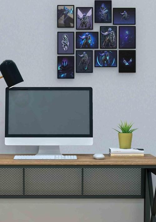 Omen 12 Parça Mdf (ahşap) Tablo Ofis Boyu 