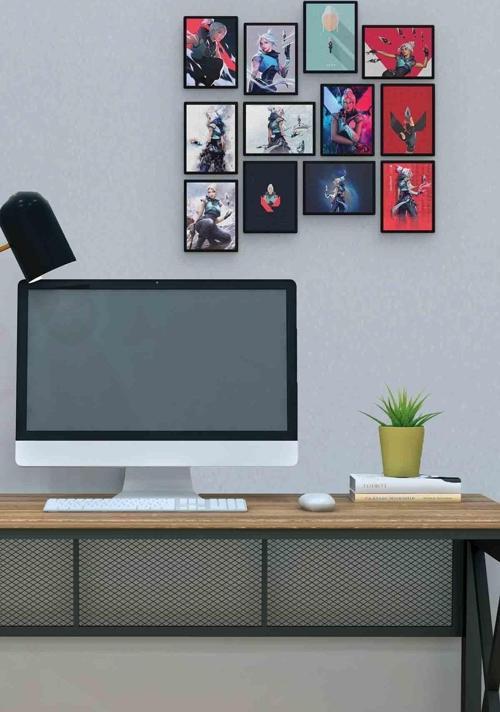 Jett 12 Parça Mdf (ahşap) Tablo Ofis Boyu 