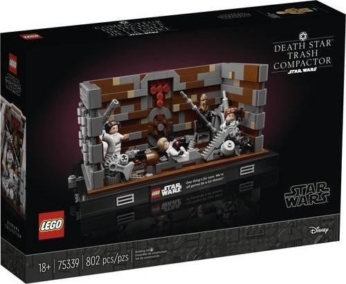 Star Wars 75339 Death Star Çöp Sıkıştırıcı Diyoraması +18 Yaş (802 Parça)