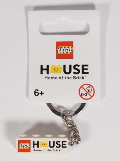 The House 2x4 brick Keychain 853712 +6 Yaş (1 Parça)