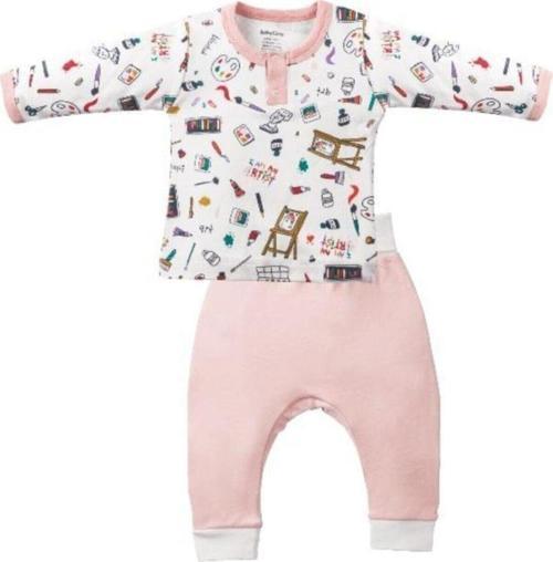 Organik Alt&Üst Takım Mor 3-6 Ay