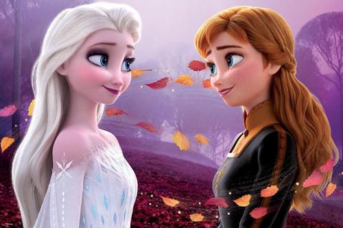 Prime 3D Disney Frozen Çift Taraflı Puzzle 200 Parça 37547