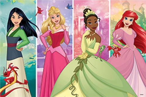 Prime 3D Disney Princess Puzzle 200 Parça 33039
