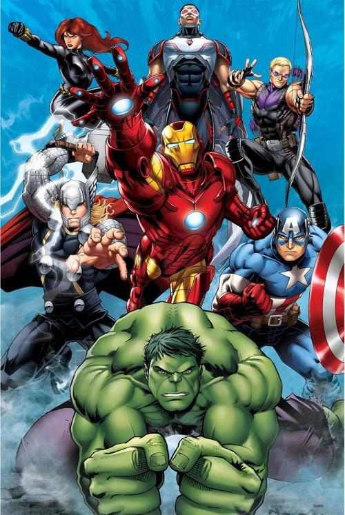 Prime 3D Marvel Avengers İkili Puzzle 200 Parça 10227