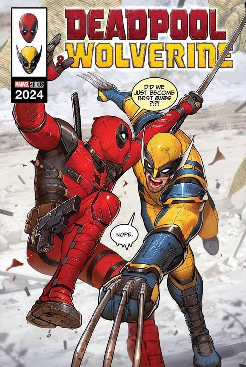 Prime 3D Marvel Deadpool İkili Puzzle 300 Parça 10272