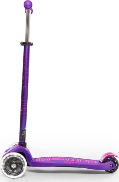 Maxi Scooter Deluxe Işıklı Mor MCR.MMD066