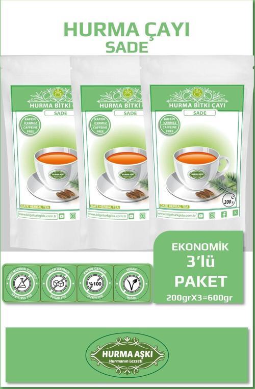 Hurma Çayı Sade 200Grx3=600Gr