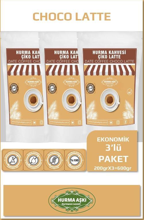 Hurma Kahvesi Çiko Latte 200Grx3=600
