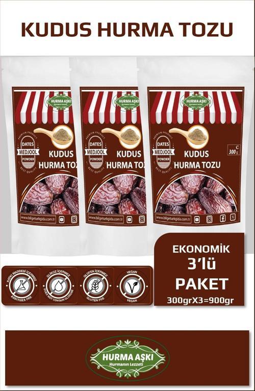 Hurma Tozu Kudus 300Grx3=900Gr