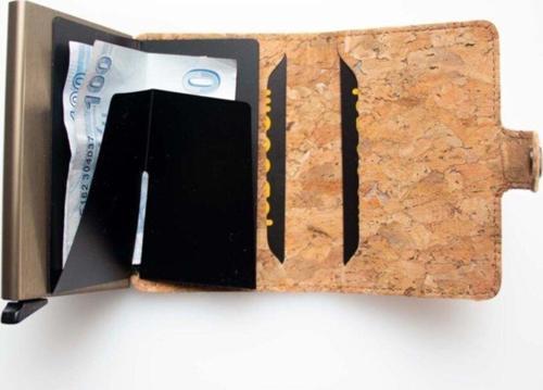 Mekanizmalı Cüzdan Tekli Mantar