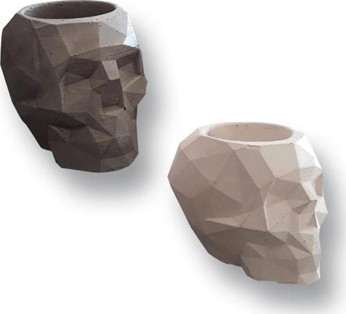 Döküm Beton Hediyeli Silikon Kalıp 90x60x65mm No:62