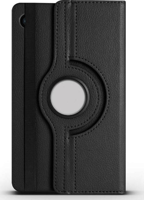 Xiaomi Redmi Pad Se 8.7 inç Kılıf 360 Derece Dönebilen Yatay ve Dikey Standlı Dönerli Deri Tablet Kılıfı