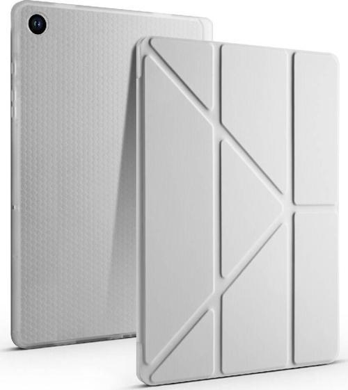 Xiaomi Redmi Pad SE 8.7 inç Kılıf 4'lü Stant ve Antişok Özellikli Kalemlikli Uyku Modlu Trifold Kılıf