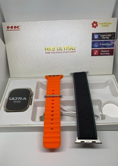 HK9 ULTRA 2 AKILLI SAAT 49MM EKRAN 2 KORDONLU
